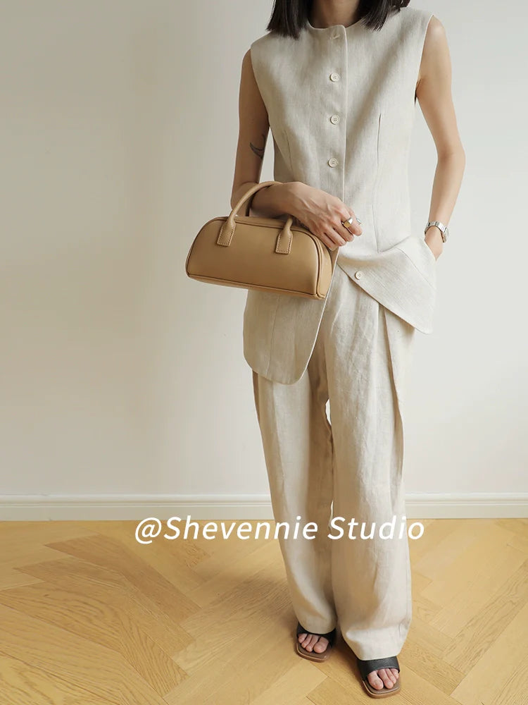 Suede Shoulder Bag