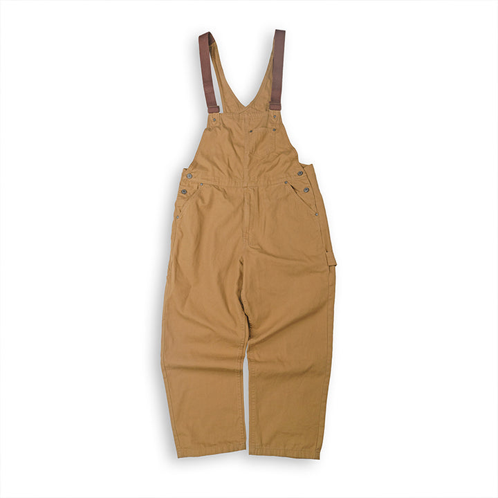 Khaki Canvas Jumpsuit