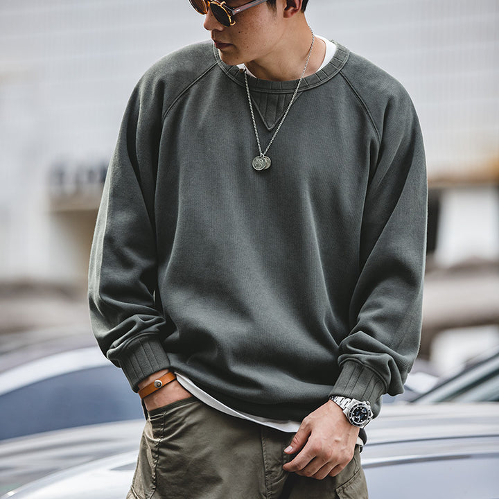 Capless Round Neck Sweater