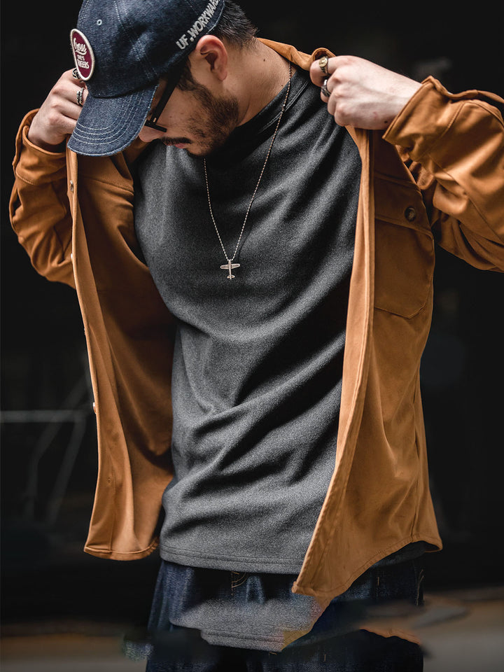 Velvet Long Sleeve Tee