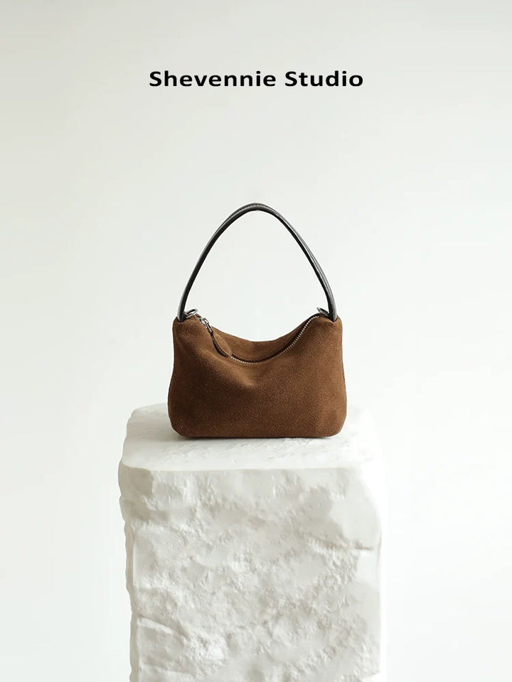 Suede Classic Shoulder Tote