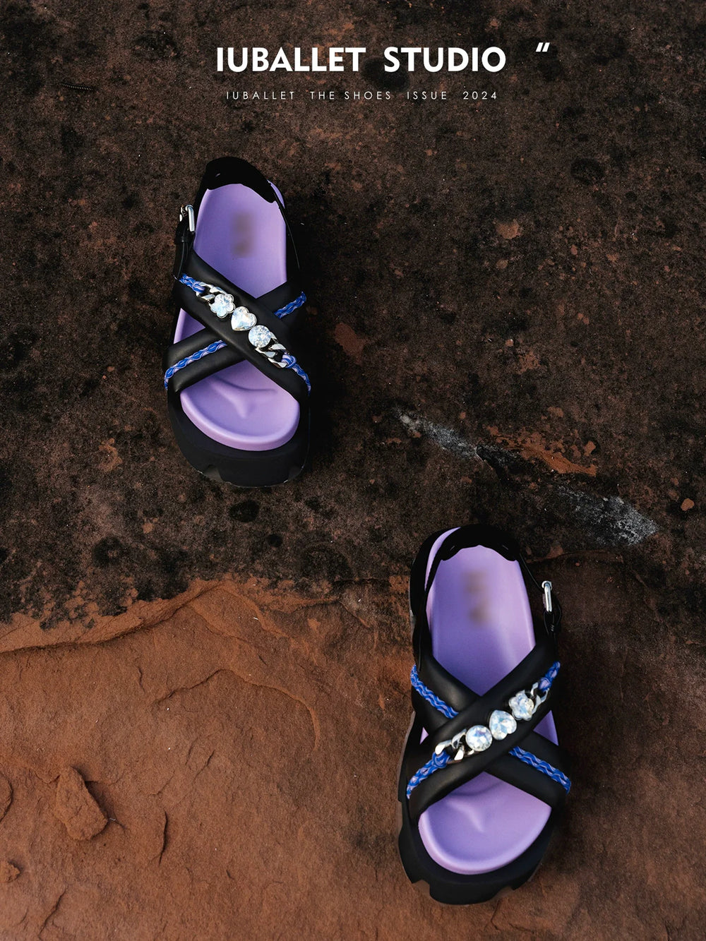 Crystal Step Sandals