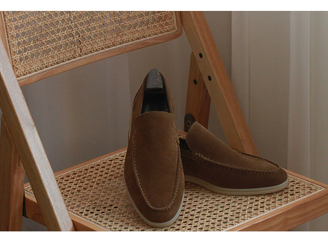 Yizhi Suede Loafers