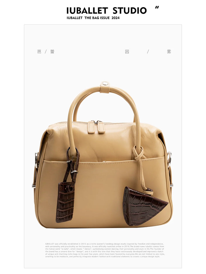 Mist Leather Tote