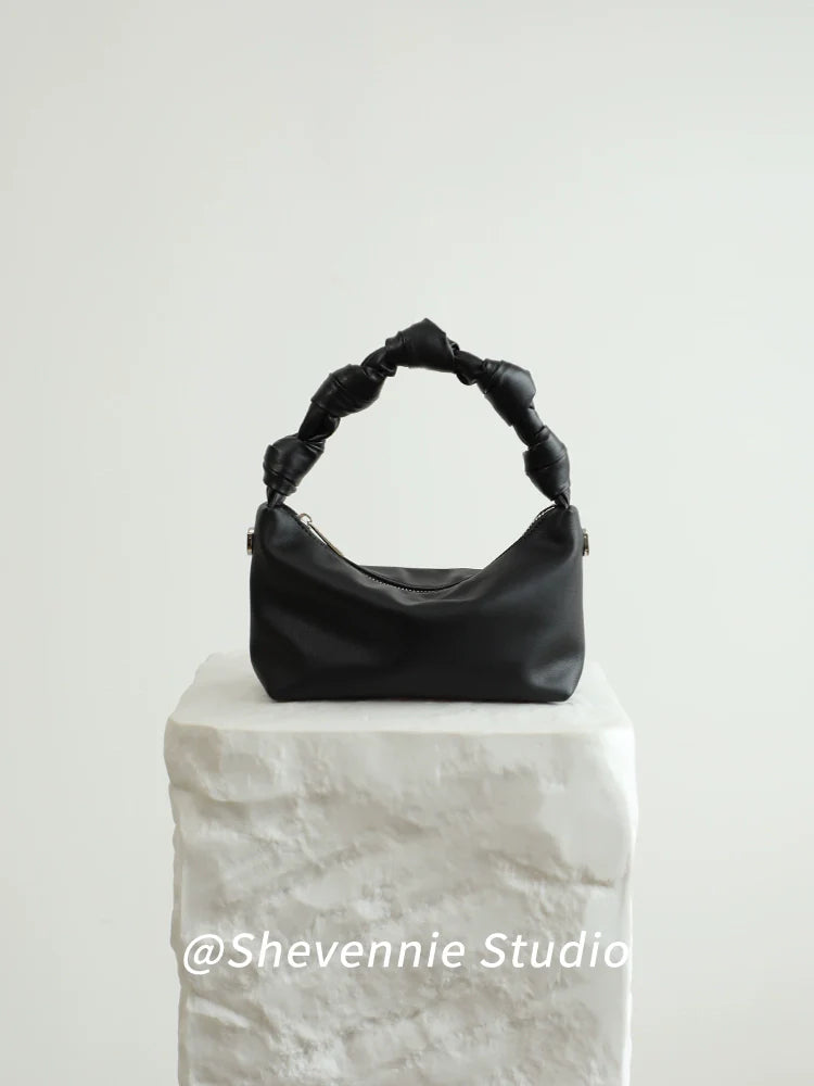 Soft Wrinkle Leather Tote