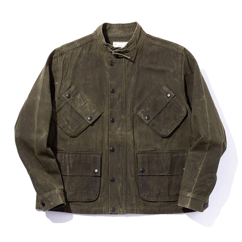 Khaki Multi-Pocket Jacket