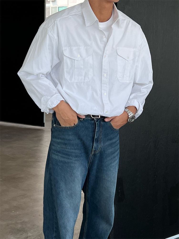 Double Pocket Casual Shirt