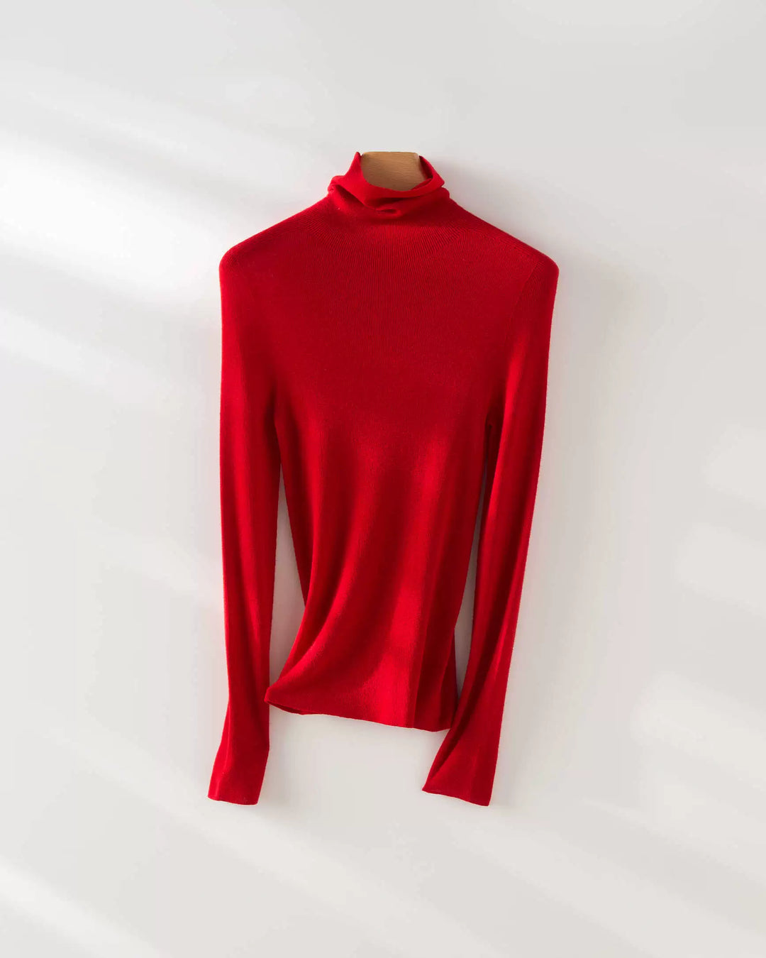 Silk-Cashmere Turtleneck