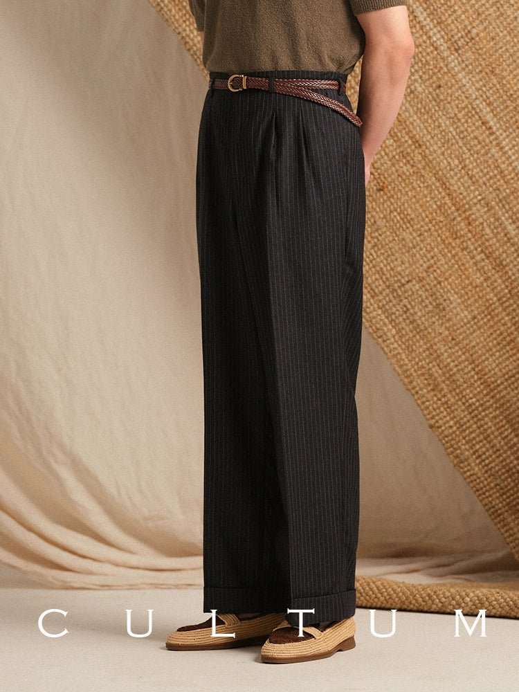 Breathable Wool Trousers