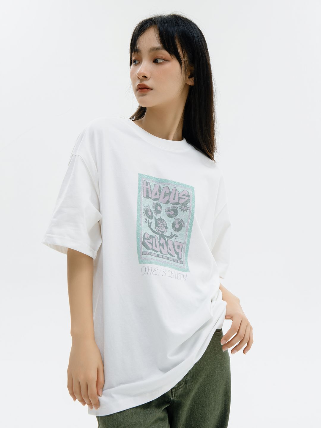 Cotton Summer Print Tee