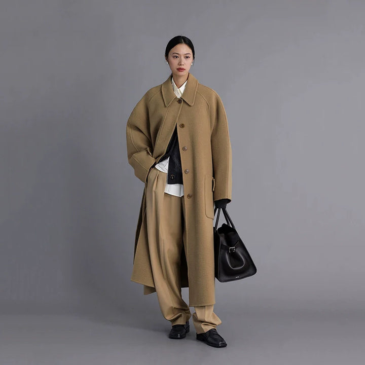 Natural Wool Coat