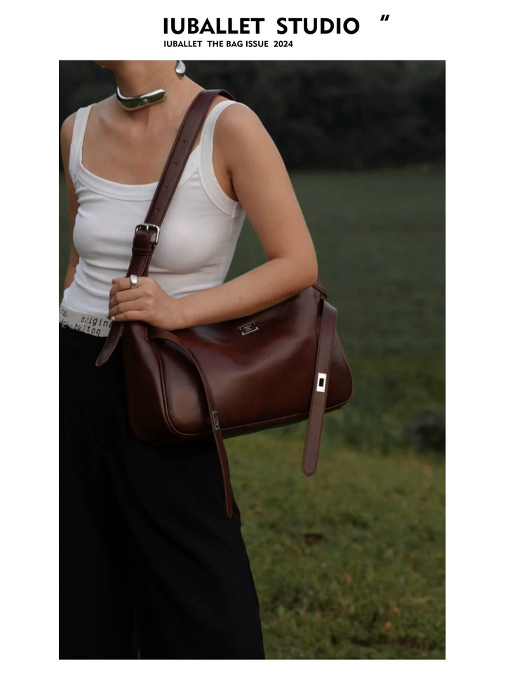 Mist Ballet Leather Bag