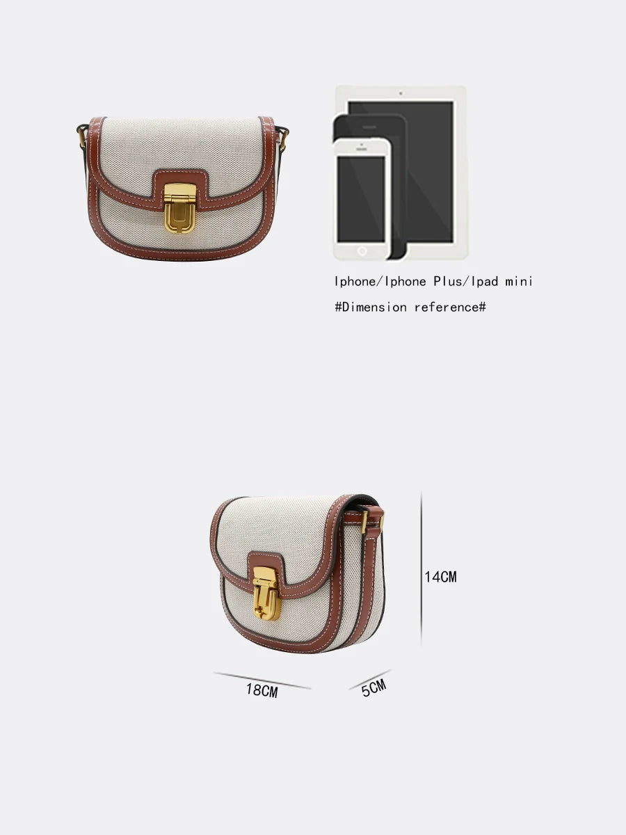 Luxe Saddle Bag