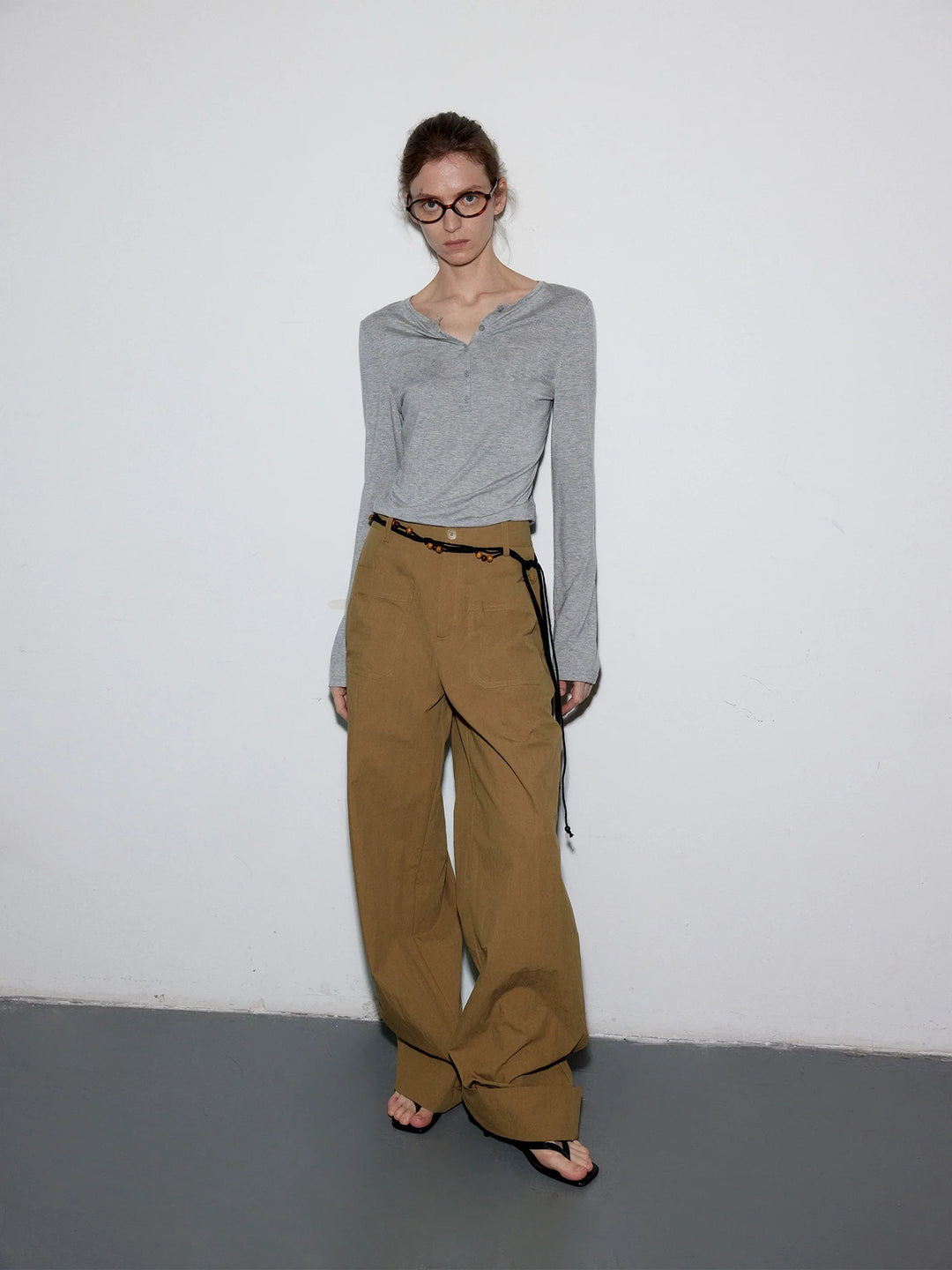 Ice-Dyed Workwear Trousers