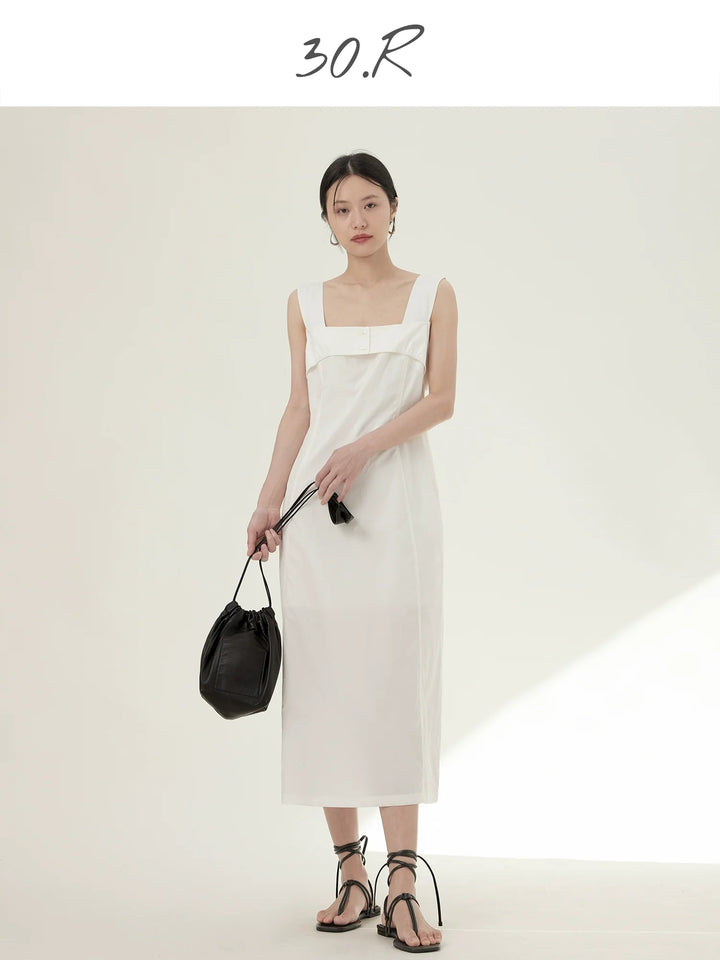 Pima Cotton Midi Dress