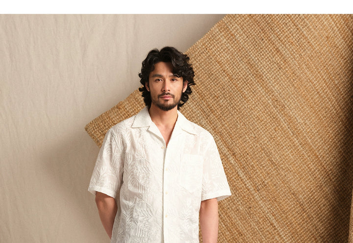 Italian Cuban Collar Shirt