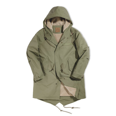 Mid-Length Windbreaker