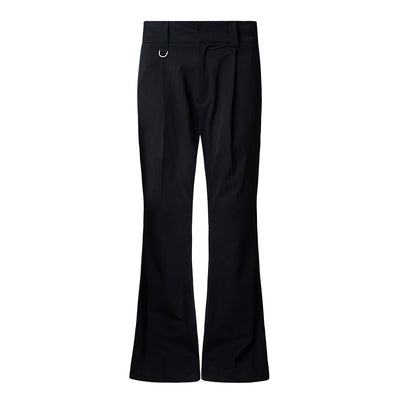 Flared Lightweight Trousers