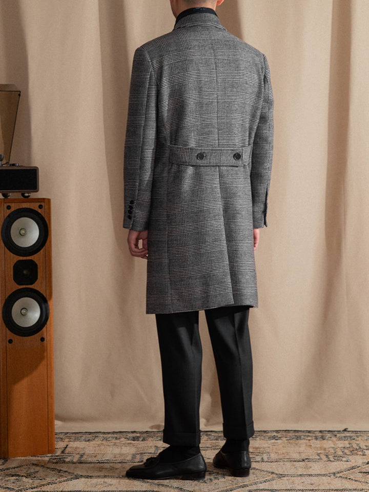 Prince Of Wales Check Coat