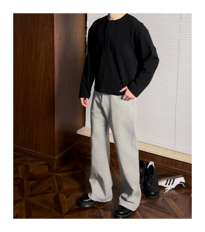 Silky Flared Sweatpants