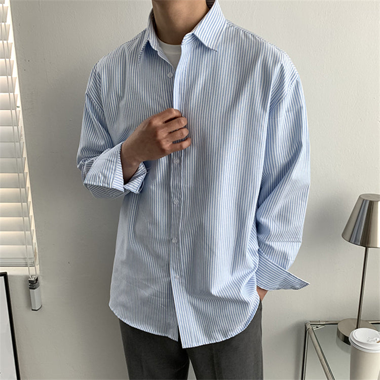 Pinstripe Oxford Shirt