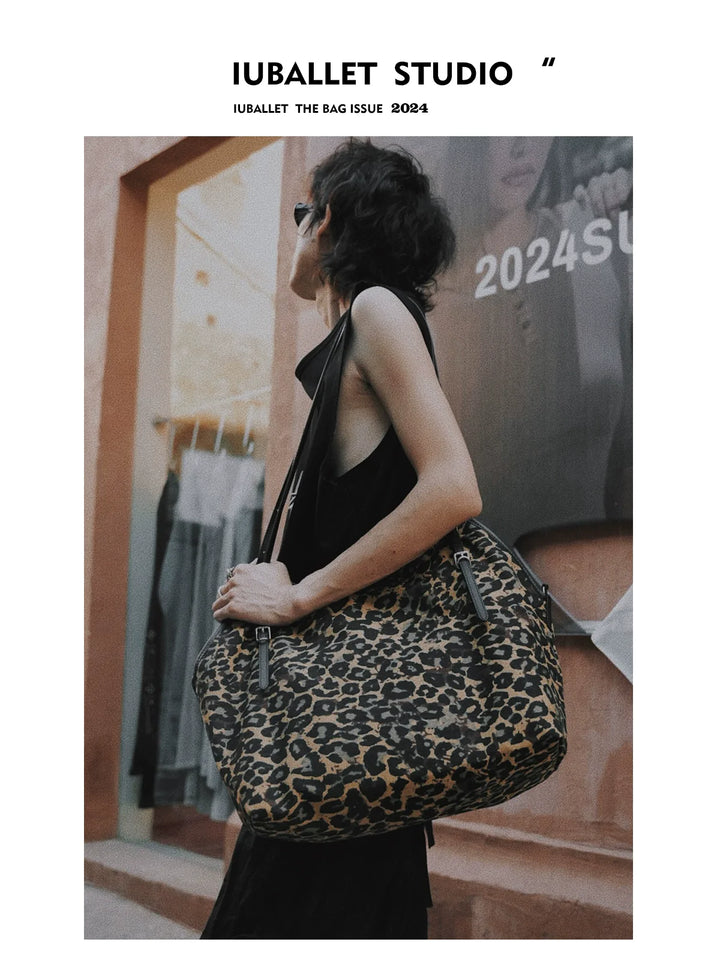 Leopard Luxe Tote