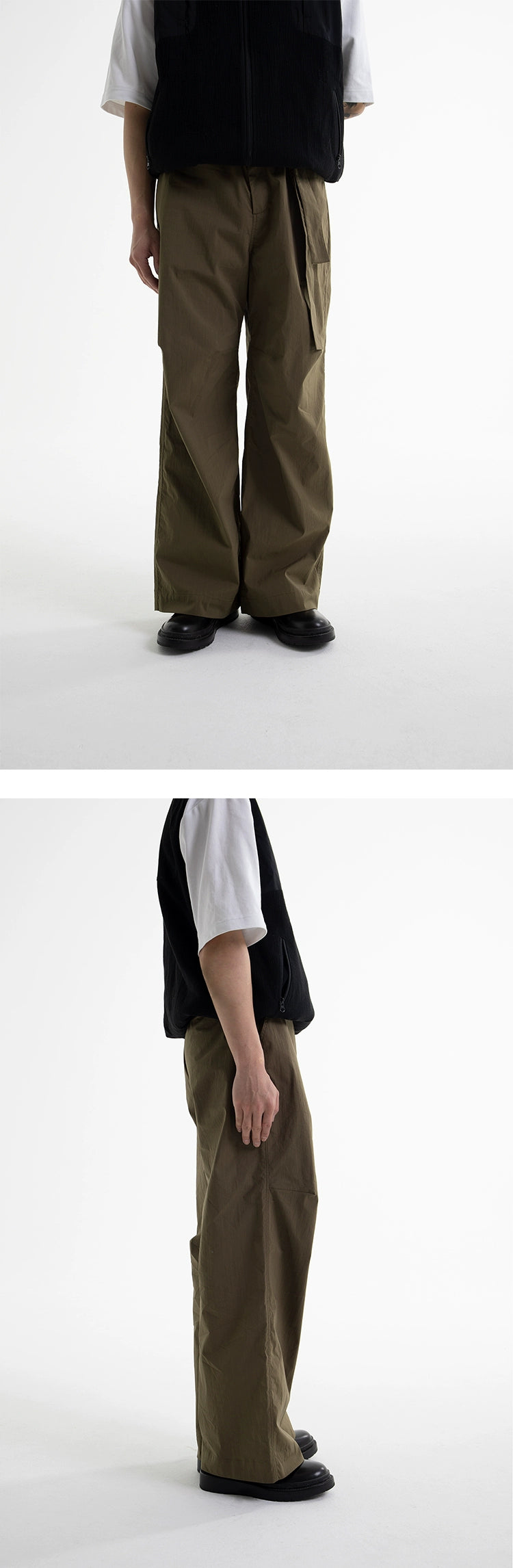 Belted Cargo Pants