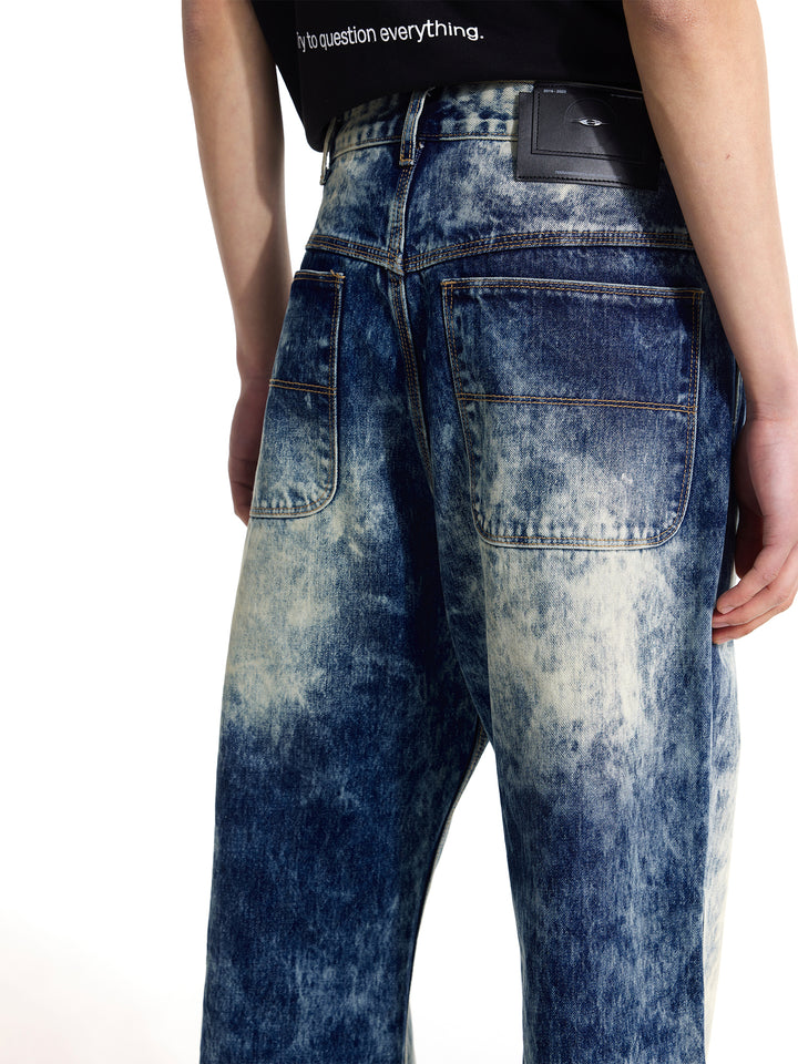 Snowflake Washed Jeans