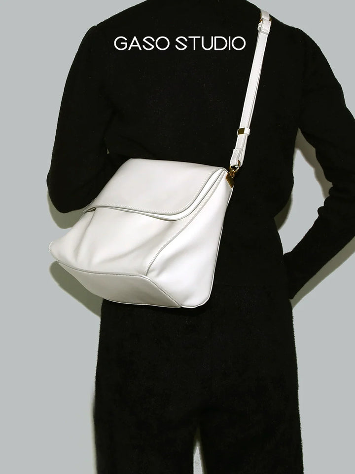 Sleek Chain Crossbody Bag