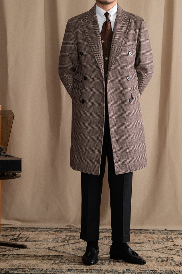 Prince Of Wales Check Coat