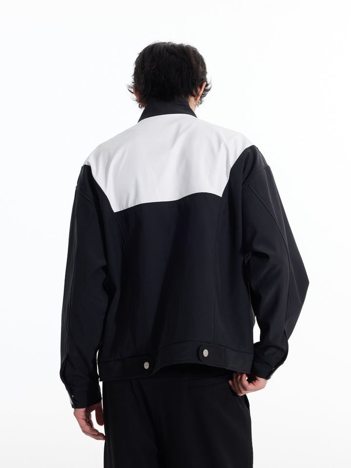 Stitched Zipper Jacket