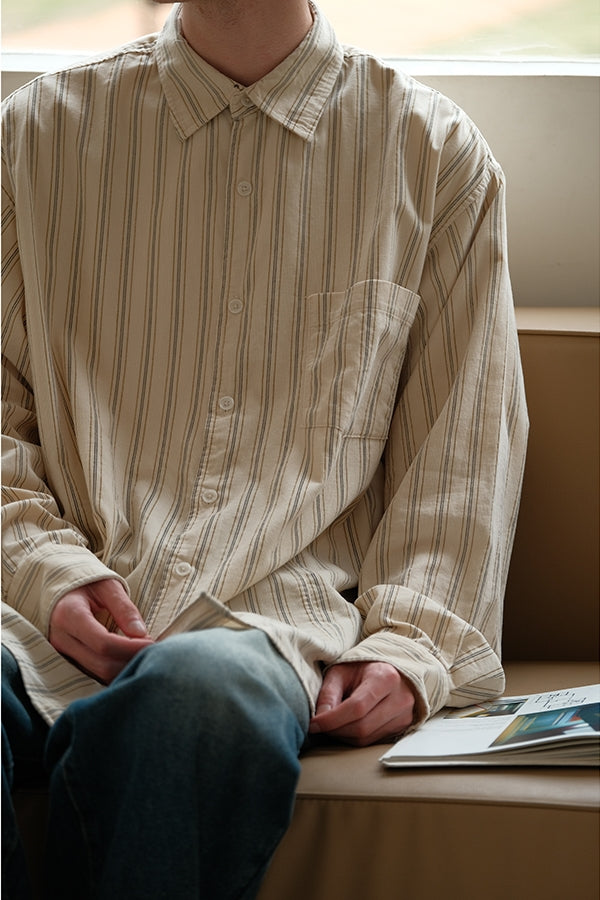 Striped Long-Sleeve Shirt