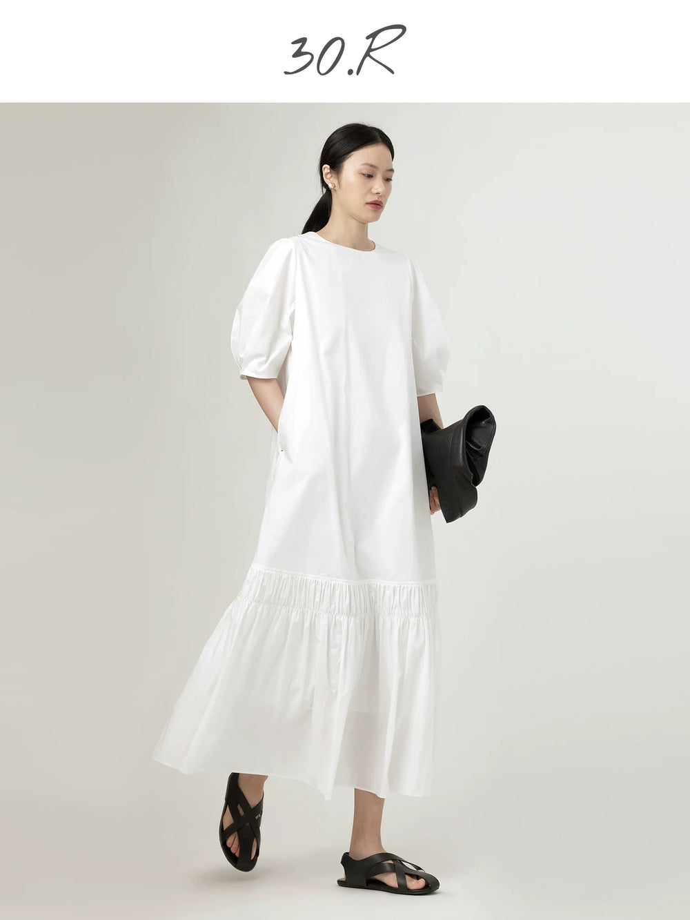 Cotton Midi Dress