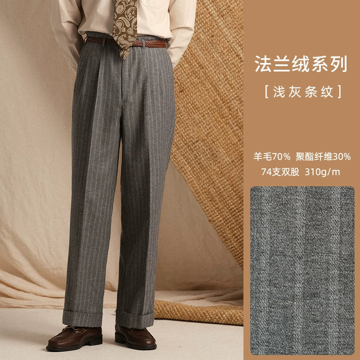 Breathable Wool Trousers