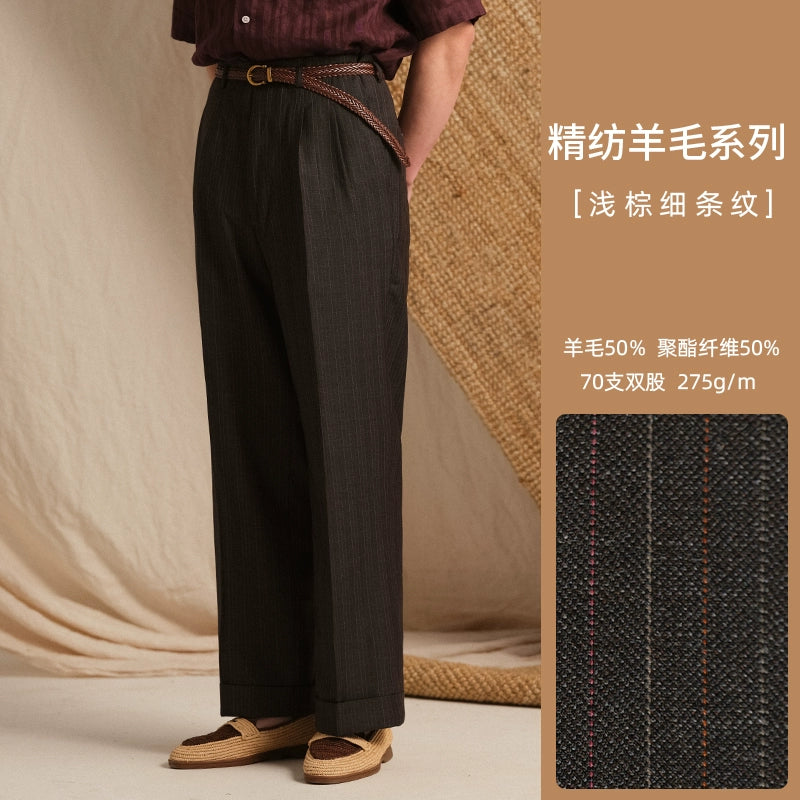 Breathable Wool Trousers