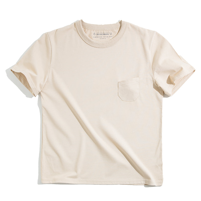 Khaki Pocket Tee