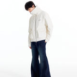 Retro Blue Flared Jeans Casual Loose-Fit All-Match