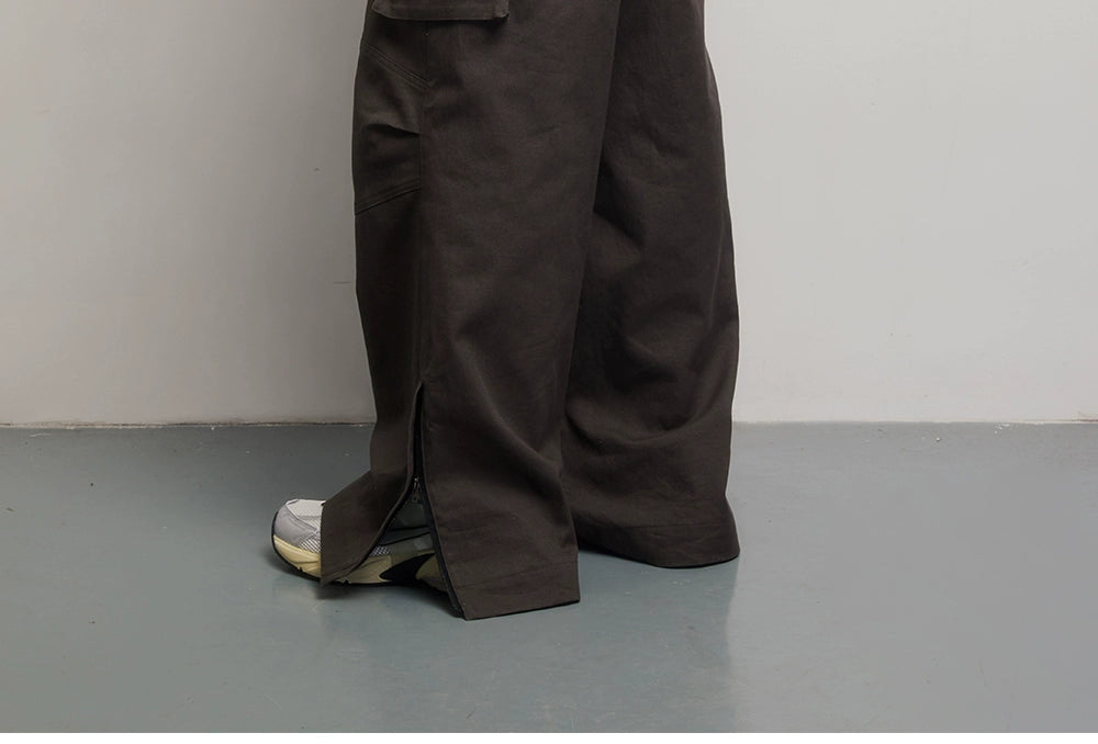 Dark Grey Cargo Pants