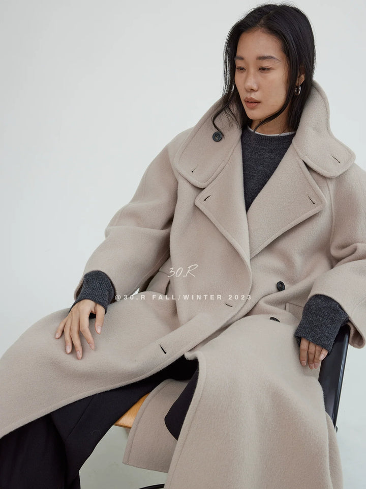 Twill Wool Overcoat