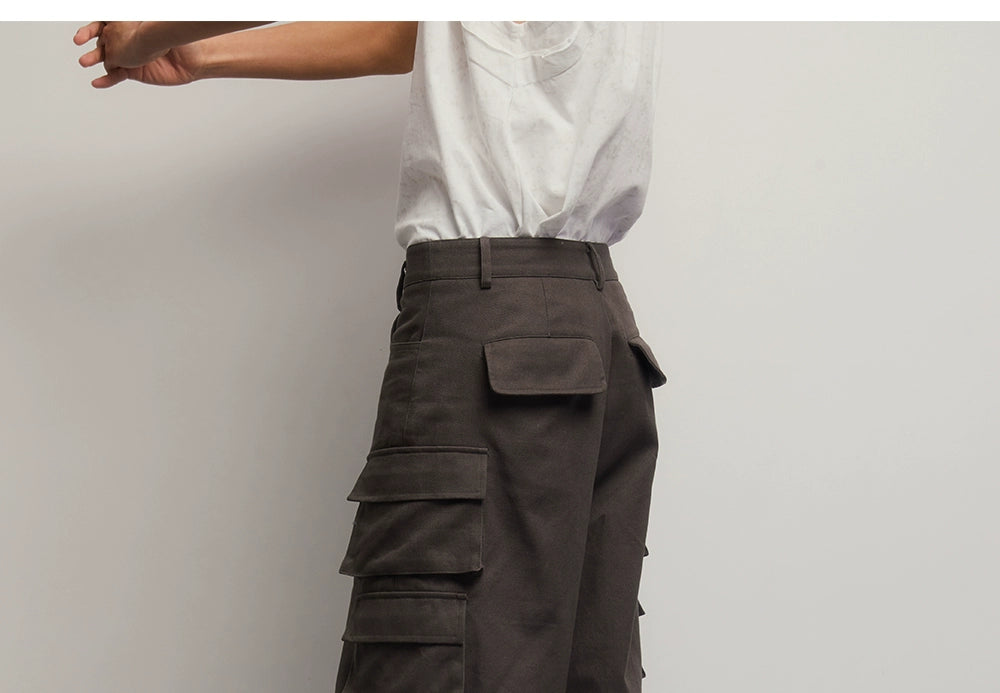 Dark Grey Cargo Pants