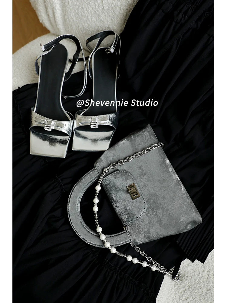 Silk Leather Crossbody