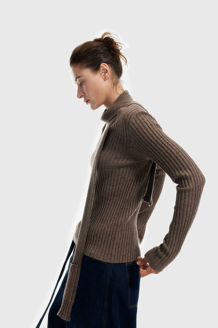 Yak Wool V-Neck Sweater