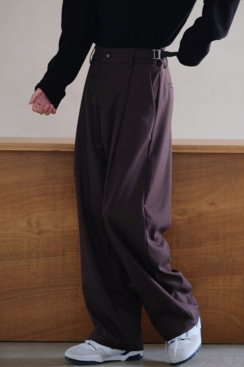 Wide-Leg Pants Suit