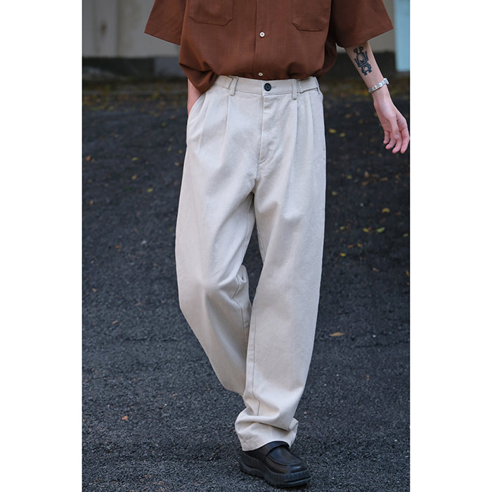 Loose Cotton Trousers