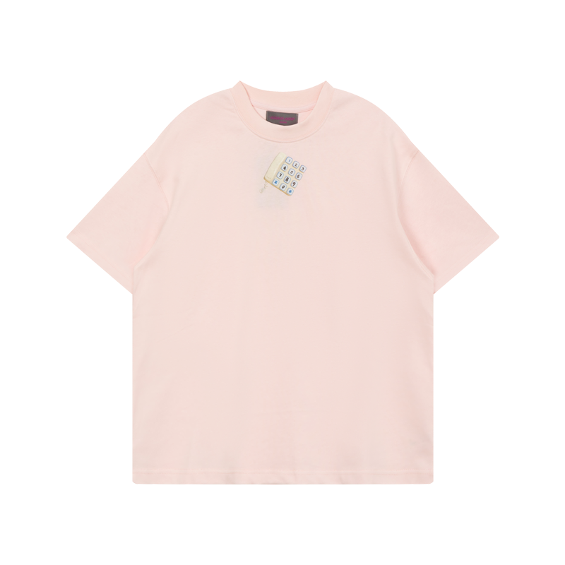 Retro Pink Telephone T-Shirt