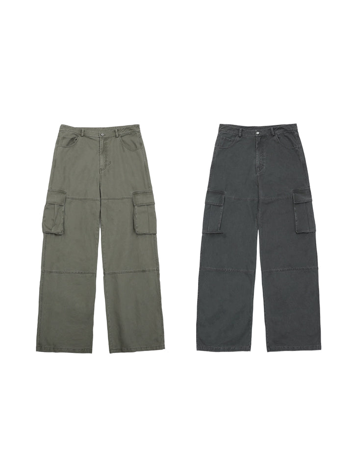 Panelled Cargo Trousers