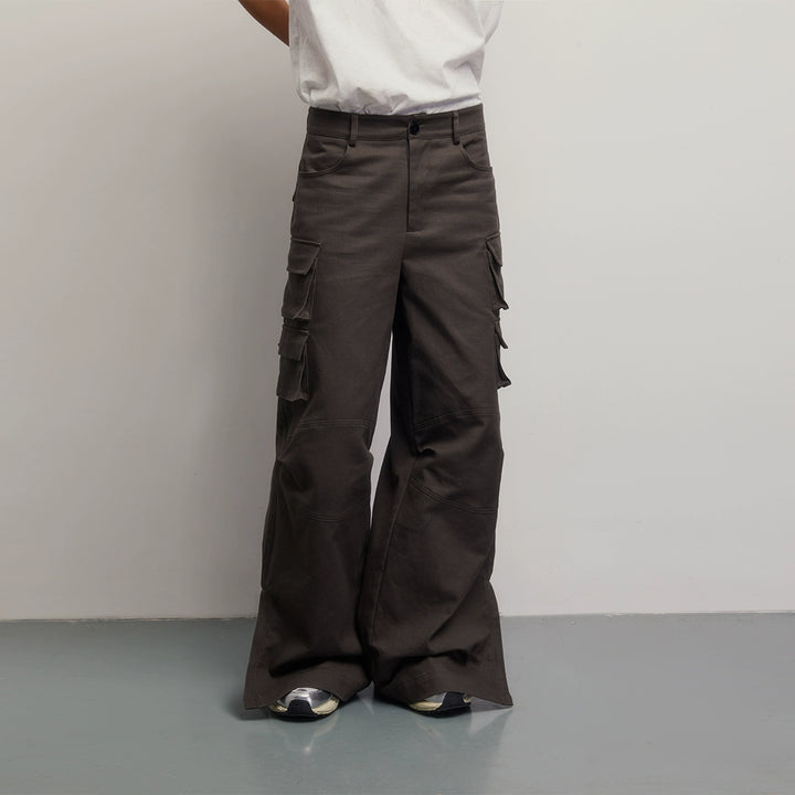 Dark Grey Cargo Pants