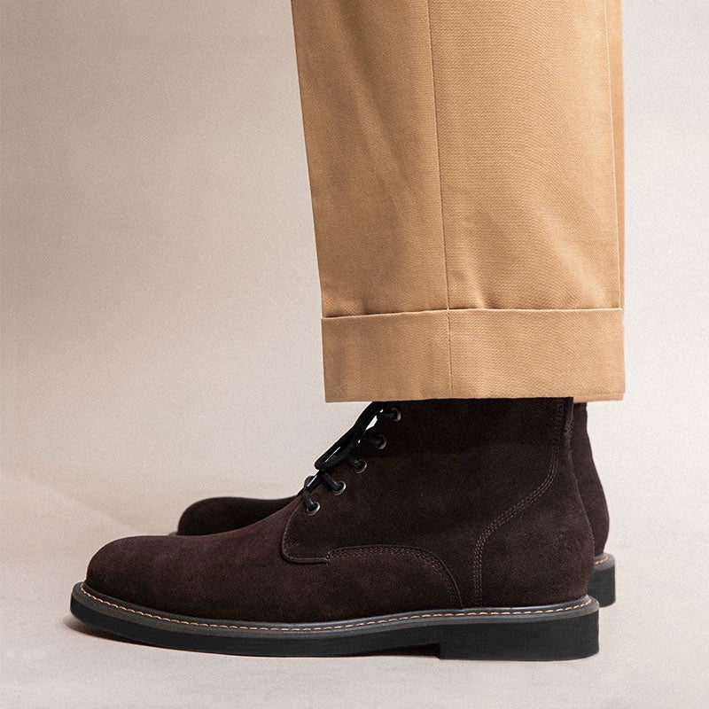 Genuine Leather Chelsea Boots