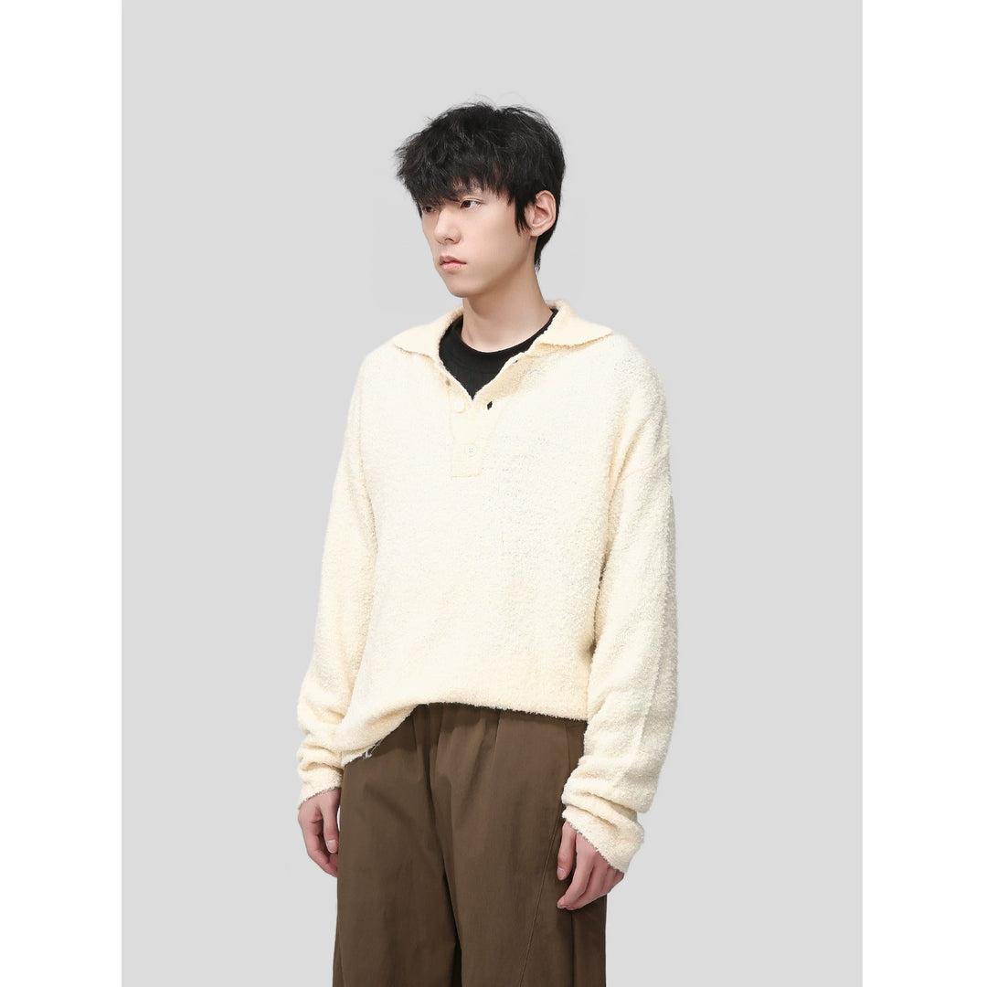 Korean Style Solid Color Sweater