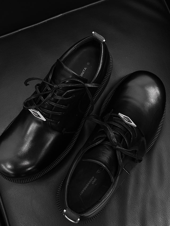 Calfskin Derby Shoes